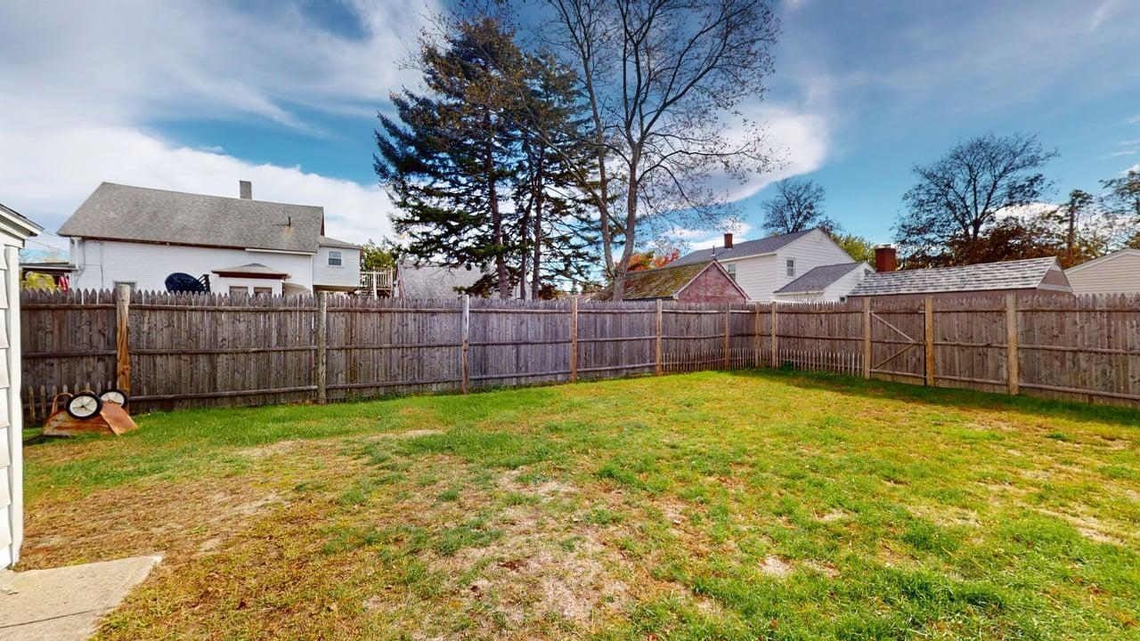 Fenced Backyard