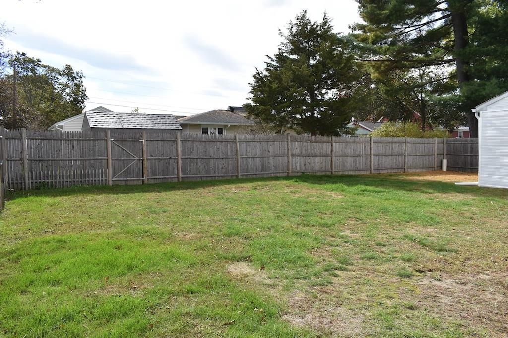 Fenced Backyard