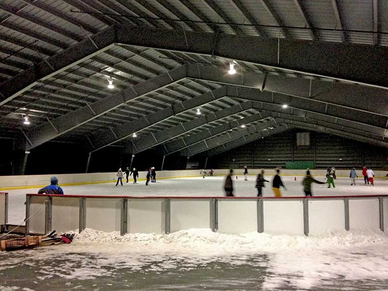Winter ice rink 24294474