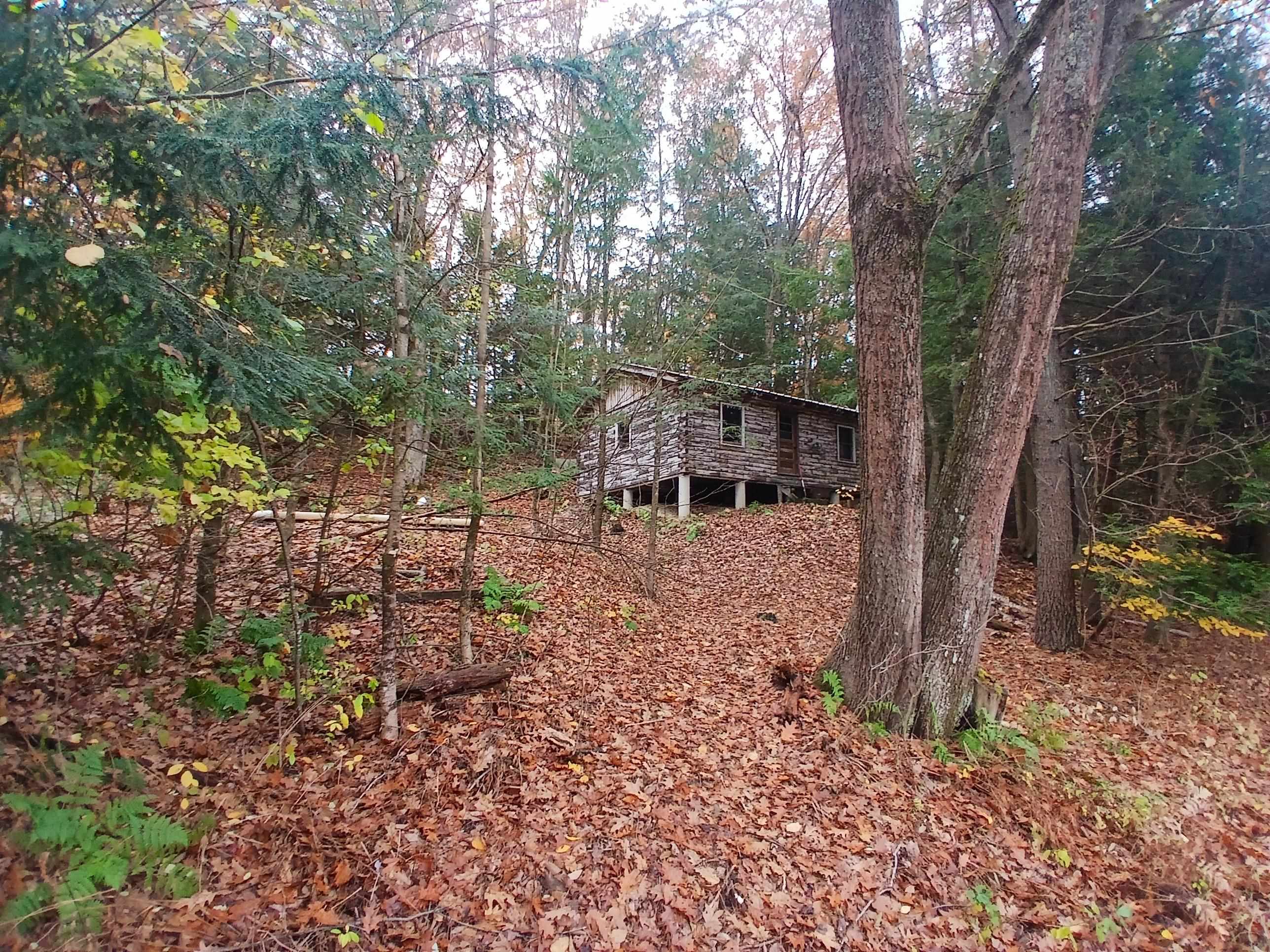 Vermont Log Home included