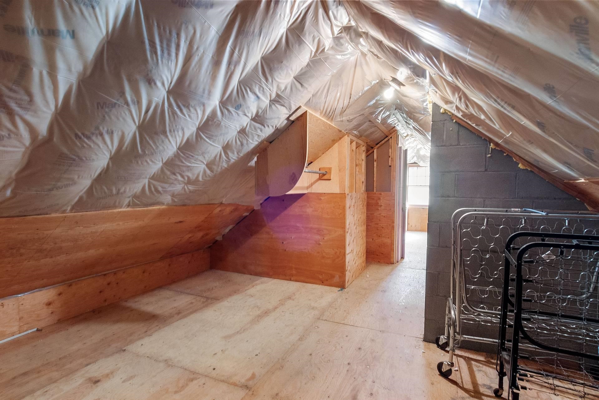 Well Insulated Attic