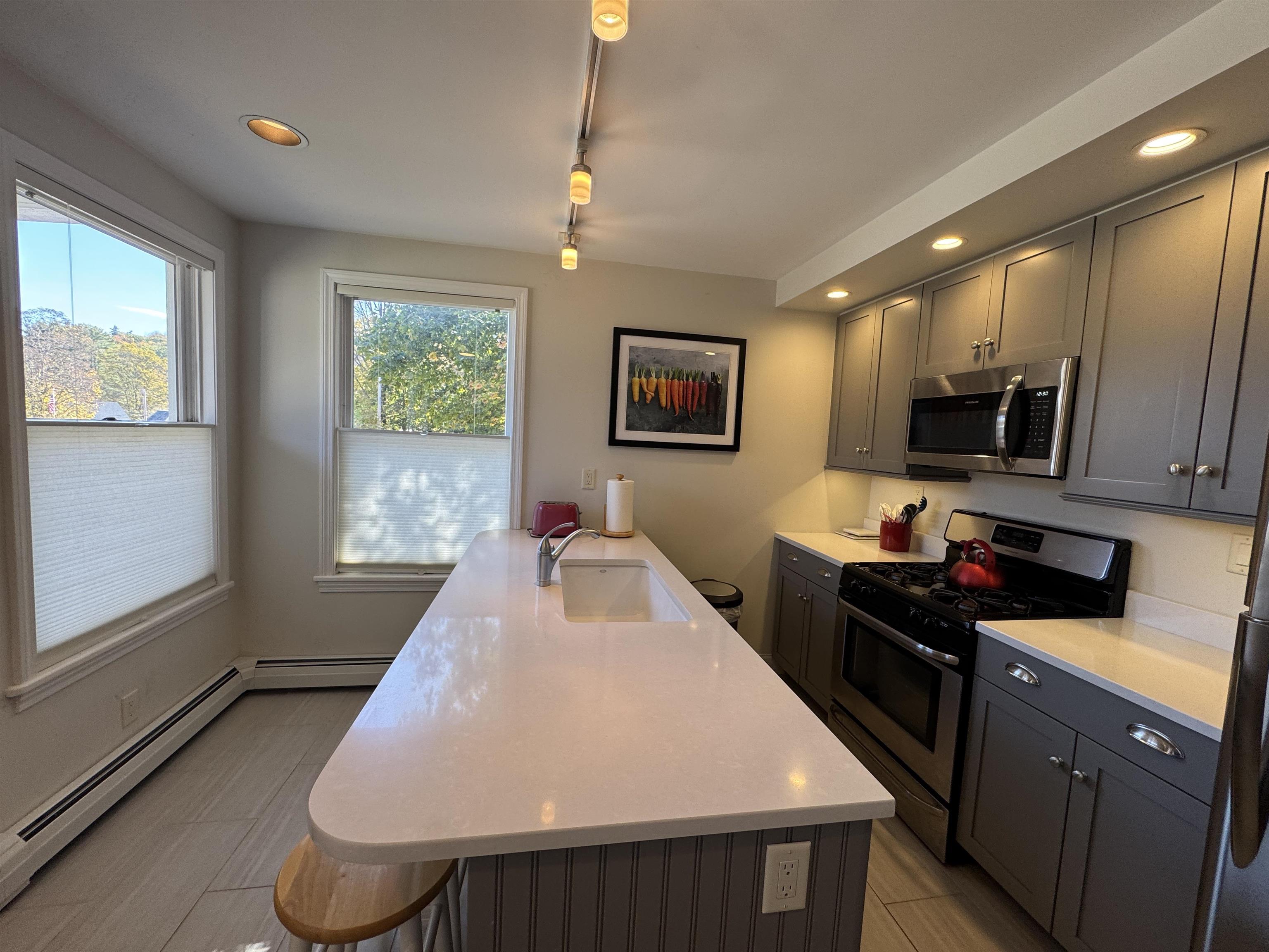 The best place to hang out is always in the kitchen