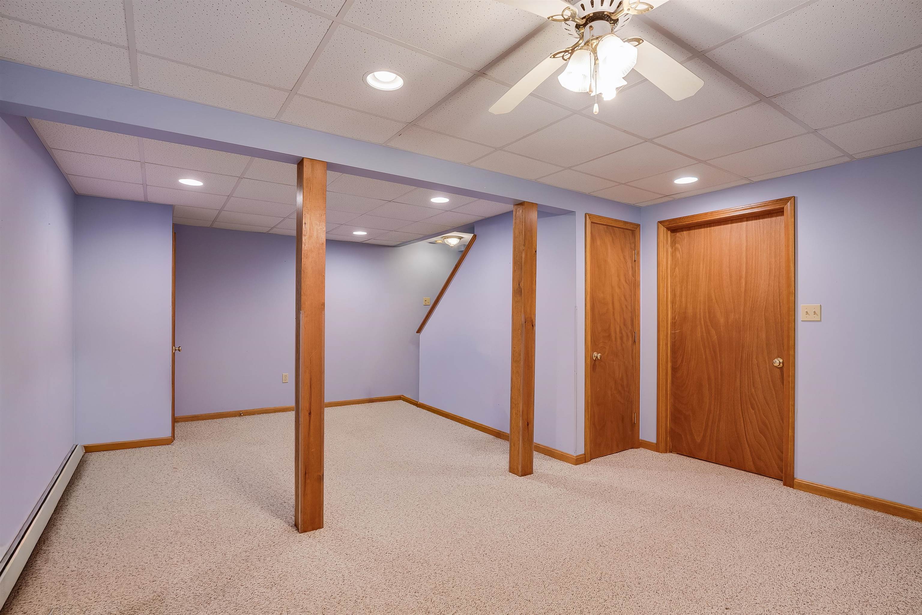 Recreation room in Lower Level