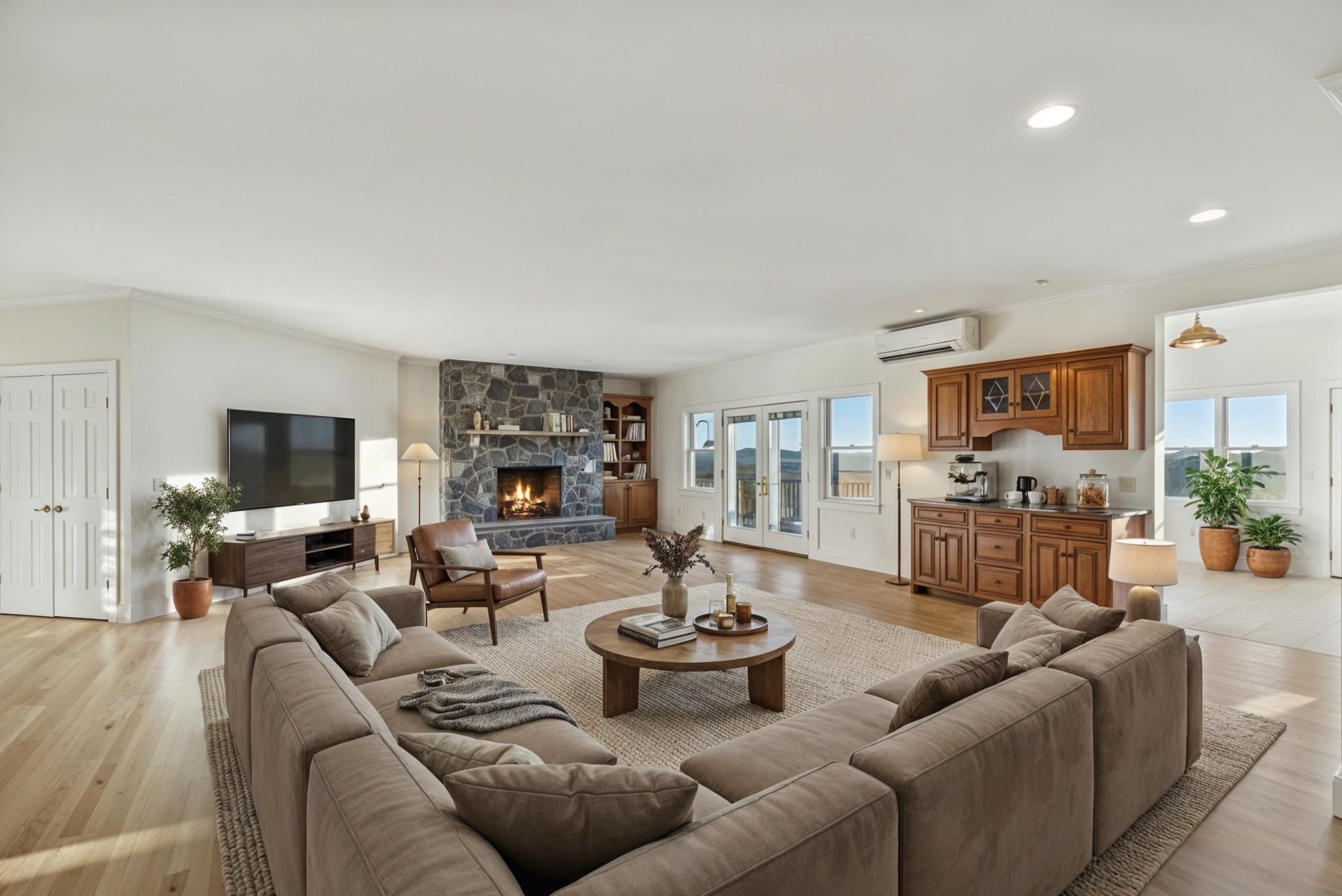 Living room - Virtually staged