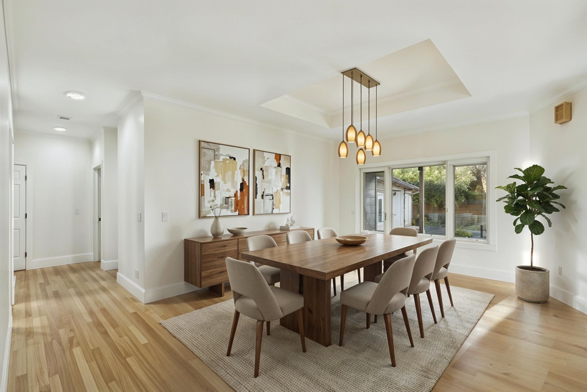 Dining room - Virtually staged