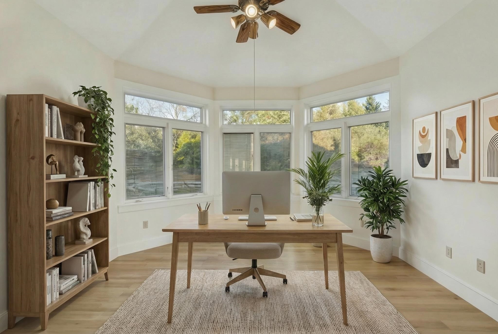 Office - Virtually staged